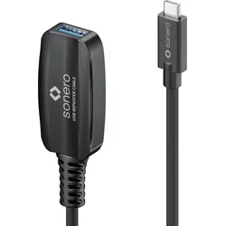 SON-XU3020-050 - USB 5 Gb/s, Aktive Verlängerung, C/A, schwarz, 5.00m