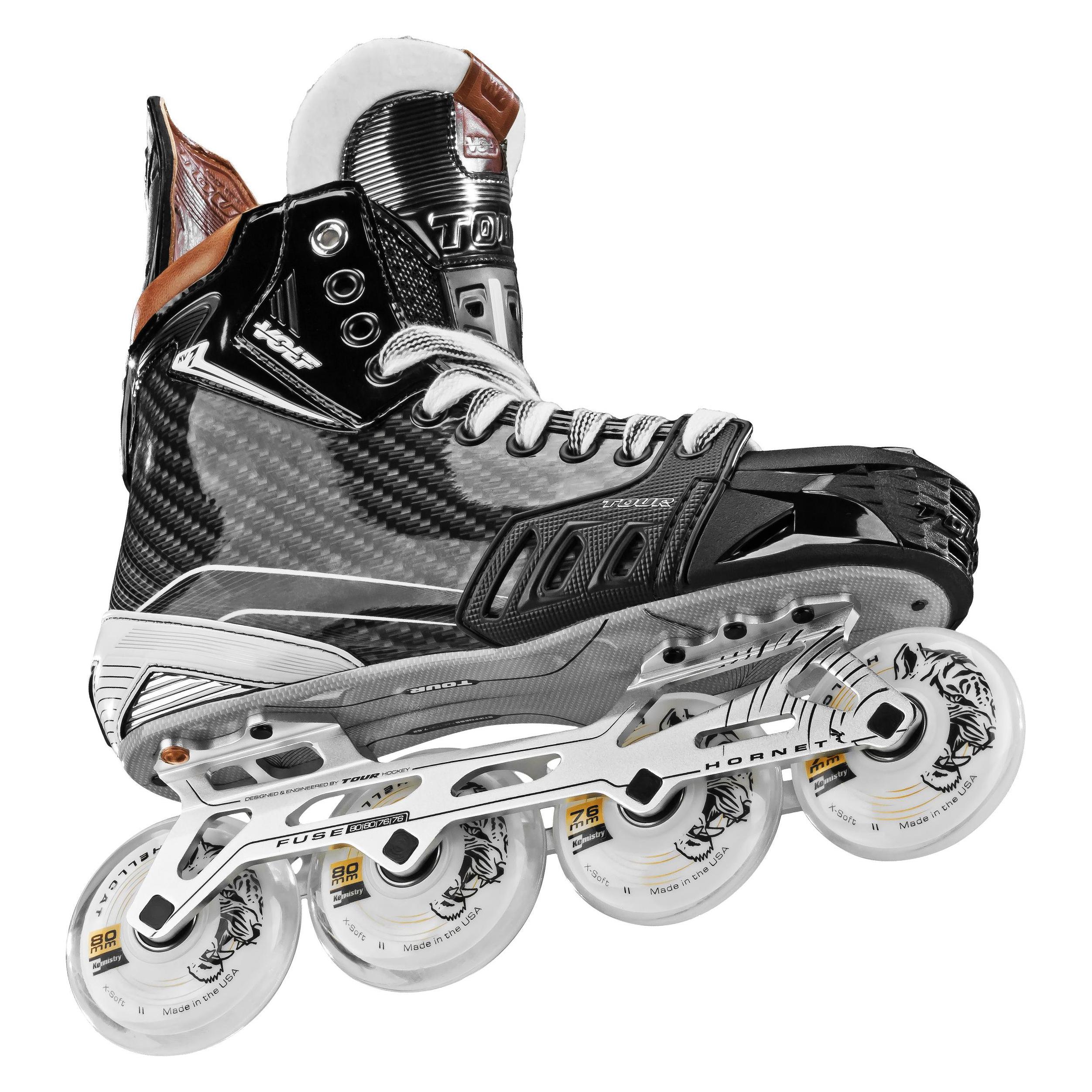 Tour Volt Kv1 SR Rollschuhe (Schwarz, D, SR 11 - 47) (47) (Tour)