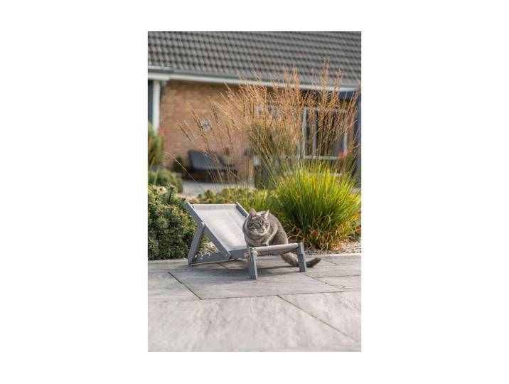 Katzenliege TRIXIE 33 x 37 x 51 cm , grau, B/H/L: 37cm x 51cm x 33cm, Tierbetten, Katzenliege