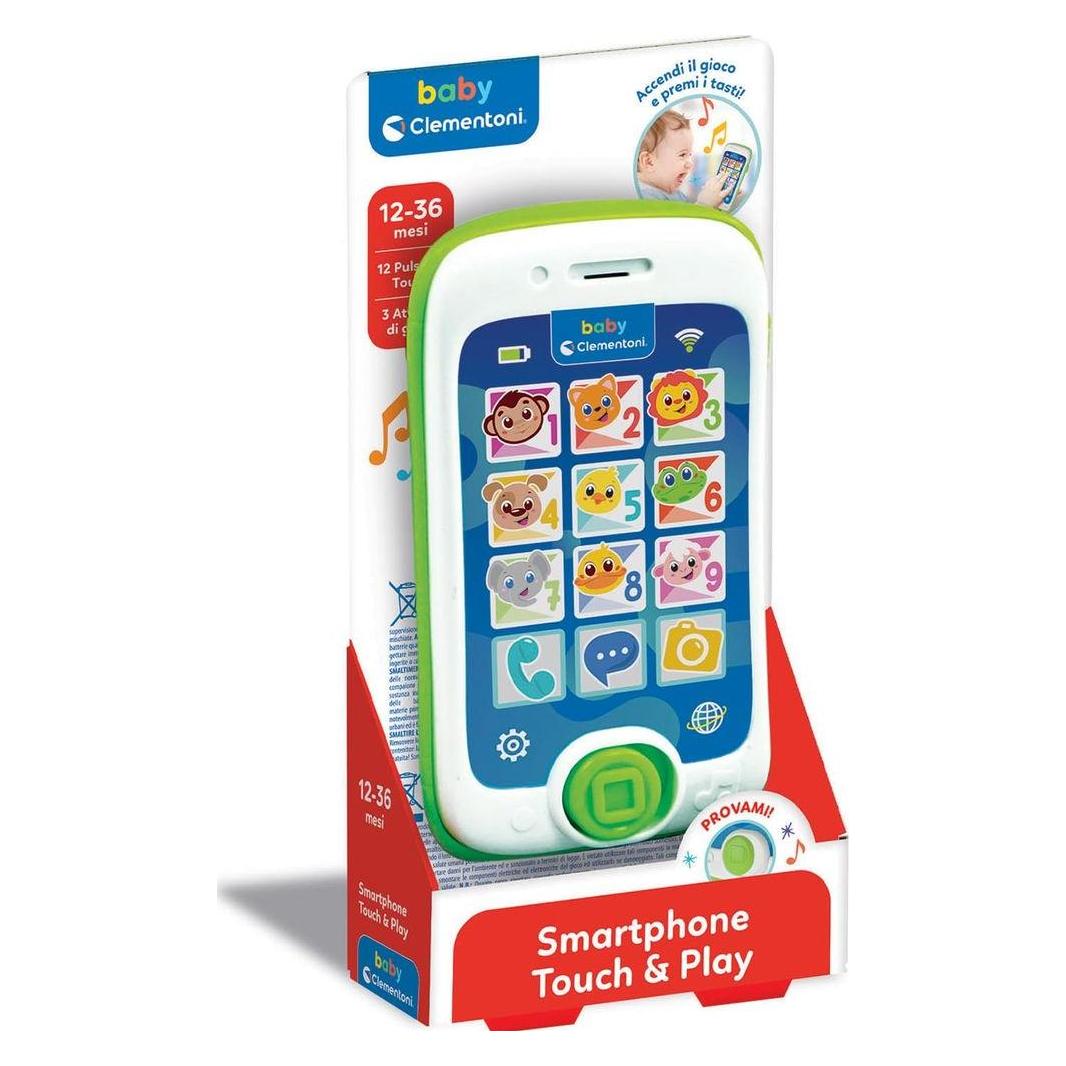 Clementoni Touch & Play Smartphone NEU (Italienisch, 1 - 3 Jahre) (320.17934)