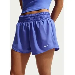 NIKE Damen Shorts W NK ONE DF MR 3IN BR SHORT, Größe XL in Grau Grau