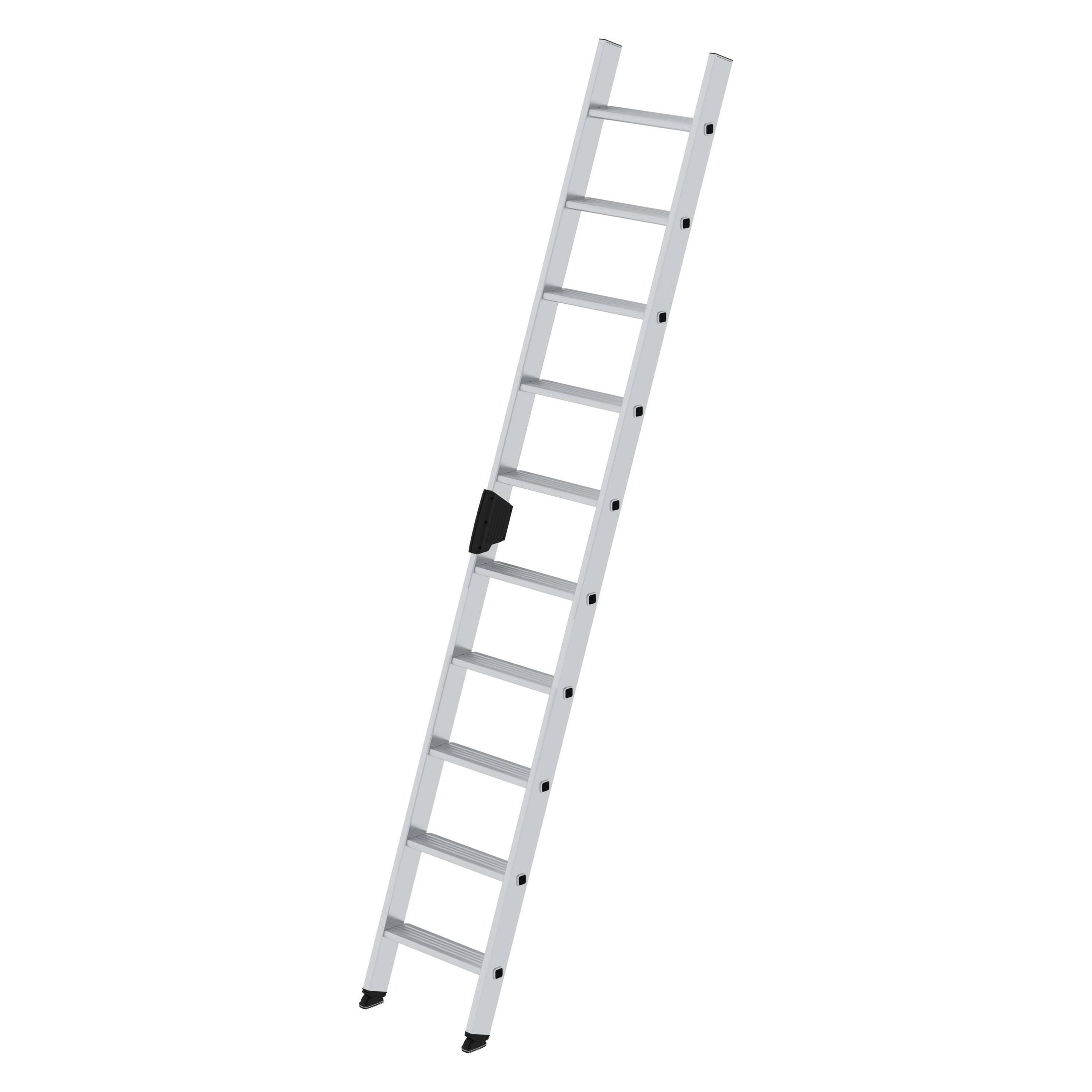 Munk Stufen-Anlegeleiter ohne Traverse 10 Stufen (Anlegeleiter, 268 cm) (228733)