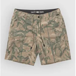 Salty Crew Transom Tech Shorts light camo Gr. 30
