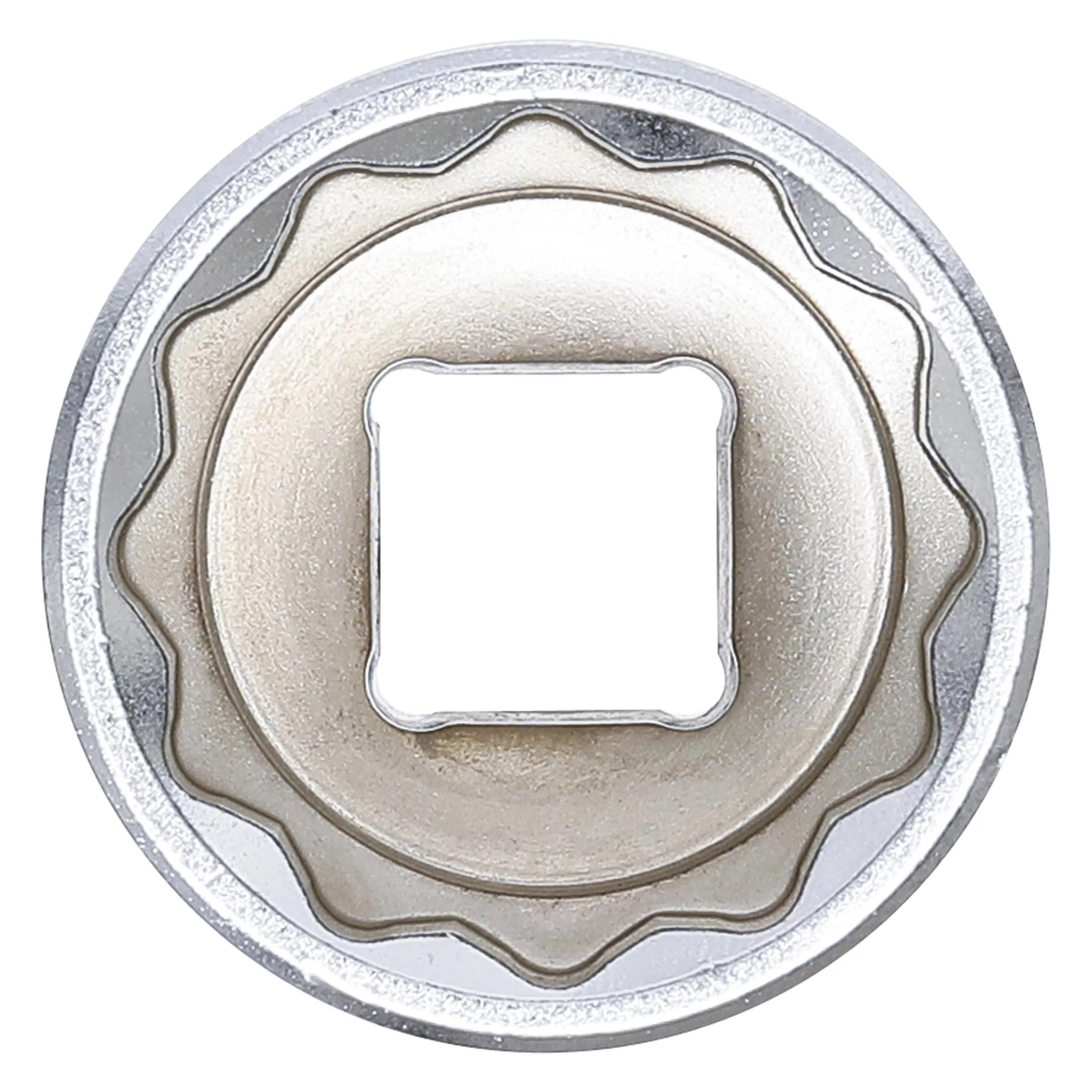 BGS Steckschlüssel-Einsatz Zwölfkant Antrieb Innenvierkant 12,5 mm (1/2") SW 28 mm (28 mm) (10625)