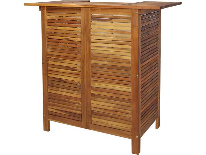 vidaXL - Bartafel - 110x50x105 - cm - massief - acaciahout