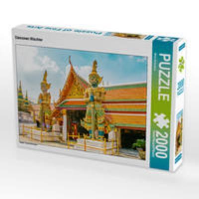 CALVENDO Puzzle Dämonen Wächter | 2000 Teile Lege-Größe 90x67cm Foto-Puzzle für glückliche Stunden