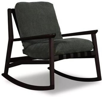 Grain Wood Furniture Grain Wood Mid Century Rocking Chair in Charcoal