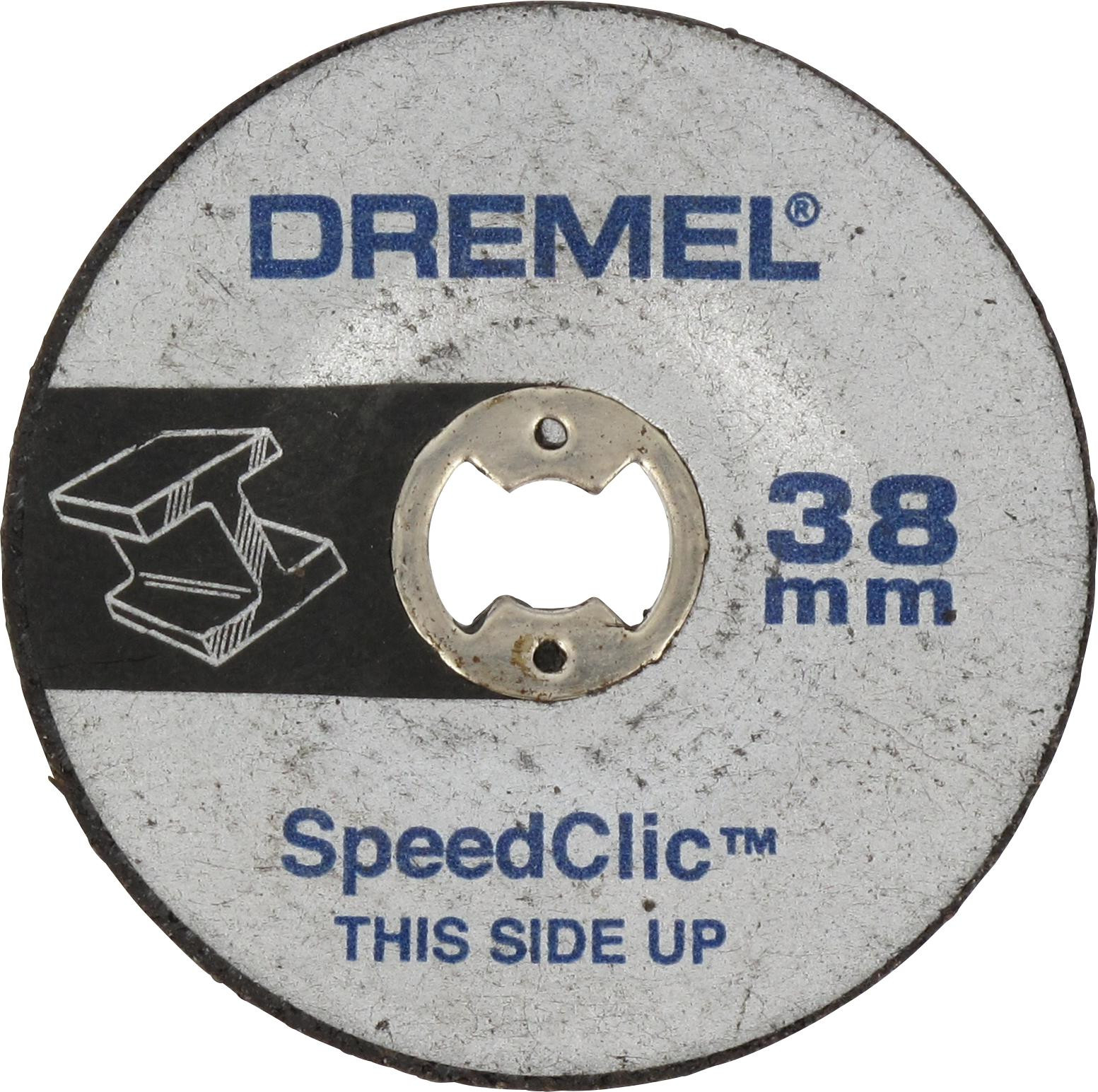 Dremel EZ SpeedClic schijf voor schuren in metaal en hout, grijs
