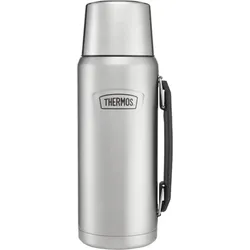 Icon Thermoskanne mit Griff 1,2 l, silber
