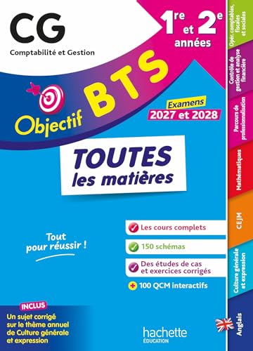 Corinne Denis - Objectif BTS CG (1re et 2e années) - Toutes les matières, examens 2027-2028 - Preis vom 14.10.2026 23:07:16 h