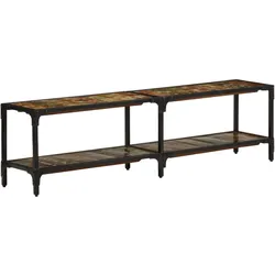 vidaXL TV-Schrank 150x30x41 cm Altholz Massiv