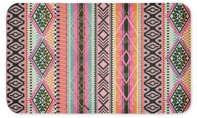 "Stupell Boho Geometric Printed Anti-Fatigue Floor Mat, 30""x18"""