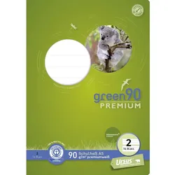 Heft - LIN2, A5, 16 Blatt, 90 g/qm, 4/4/4 mm liniert