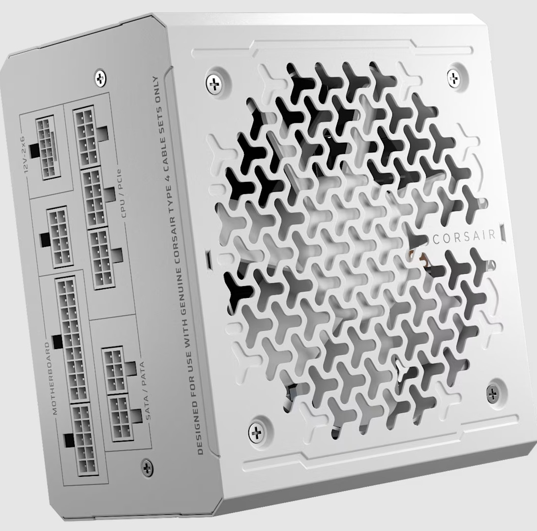 Corsair RM850e White 850 Watt Netzteil 80+ Gold ATX3.1 PCie5.1 (modular) 120mm