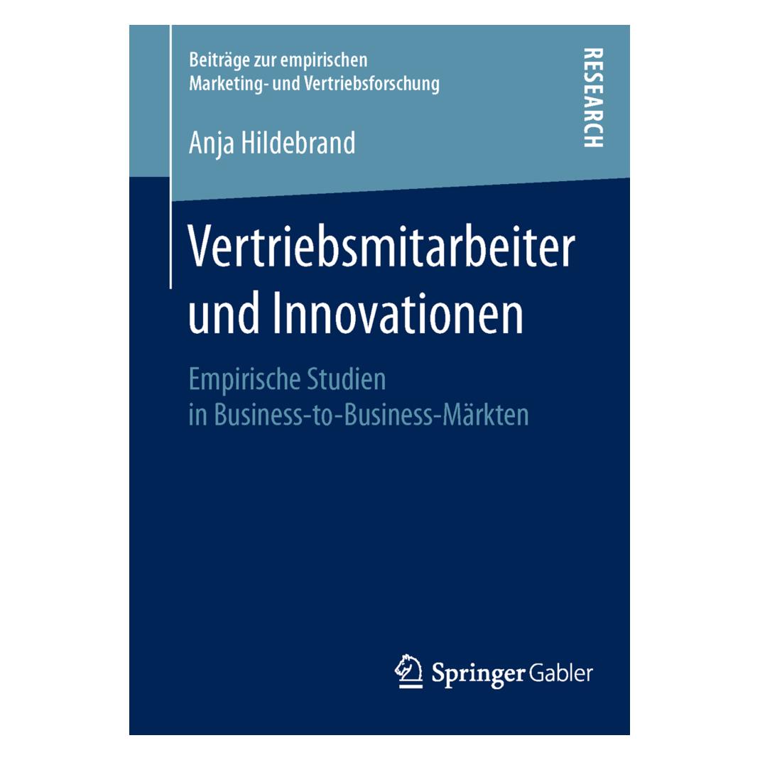 Springer Vertriebsmitarbeiter und Innovationen (Deutsch, Softcover, Anja Hildebrand) (55598639)