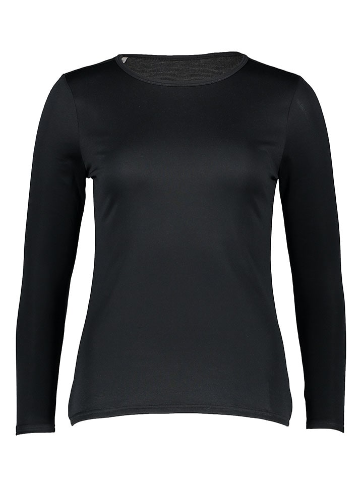 Mizuno Funktionsunterhemd in Schwarz - M