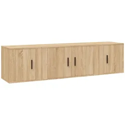 Helloshop26 - 3-teiliges Möbelset bestehend aus Kleiderschrank Sideboard und TV-Möbeln Wohn-/Schlaf-/Lounge-Bereich 02_0024616