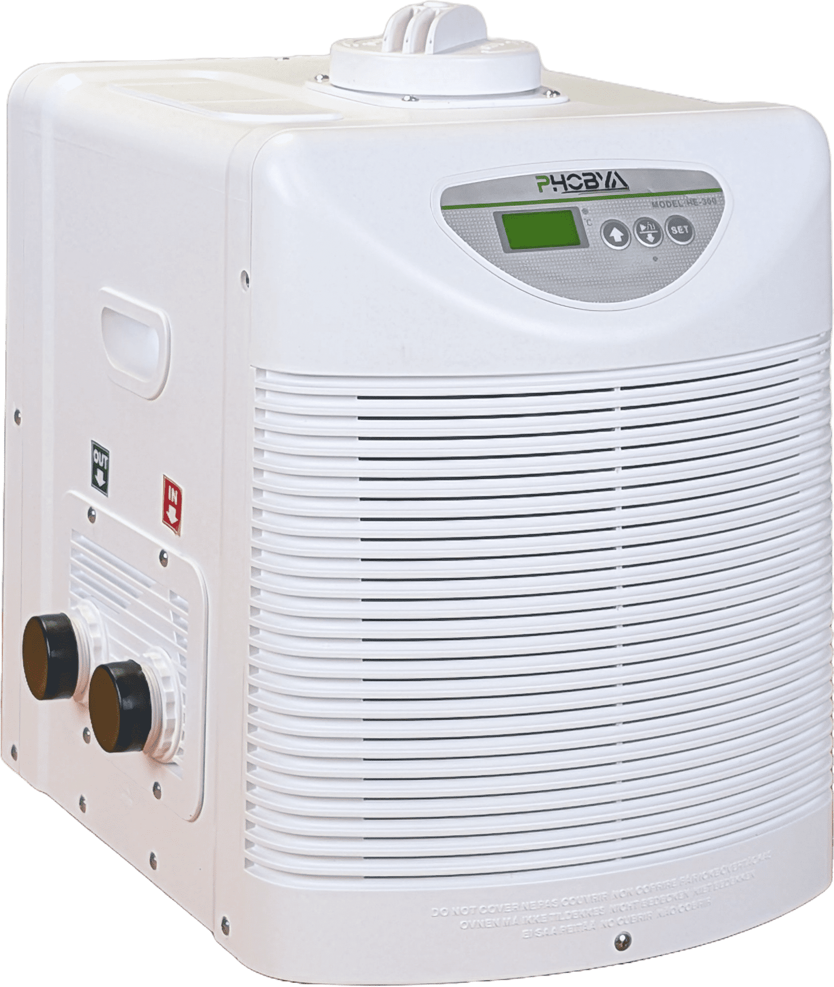 Phobya X Hailea HE-300 Durchlaufk&uuml;hler mit Pumpe und Filter &ndash; Wei&szlig;