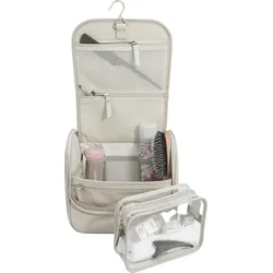 Stackers Reisekosmetiktasche zum Aufhängen hellbeige