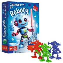 Kinderspiel – Connect Roboter - Trefl 02888