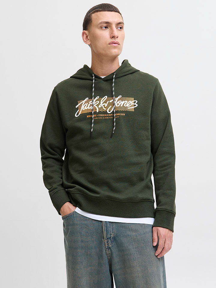 Jack & Jones Hoodie "Urban" in Khaki - M
