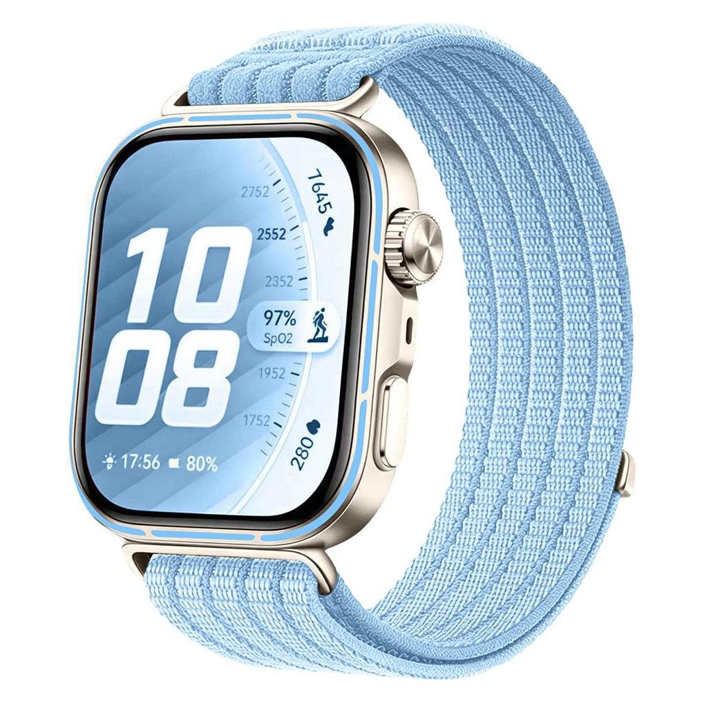 Techsuit - Watchband (W085) - Huawei Watch Fit 5 - Island Blue (Nylon, Textile) (70708519)
