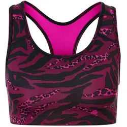 Tchibo - Sport-BH - Damen - Gr. XS - schwarz/print