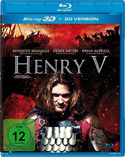 Kenneth Branagh - Henry V. [3D Blu-ray] - Preis vom 09.10.2026 07:28:09 h
