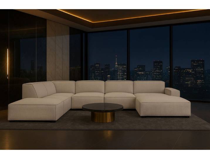 Kaiser Möbel Ecksofa Ecksofa Cursal V – großes modulares Design für Stil und Komfort, Einzelsofa