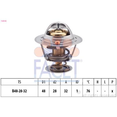 FACET Thermostat, Kühlmittel 7.8418S für NISSAN