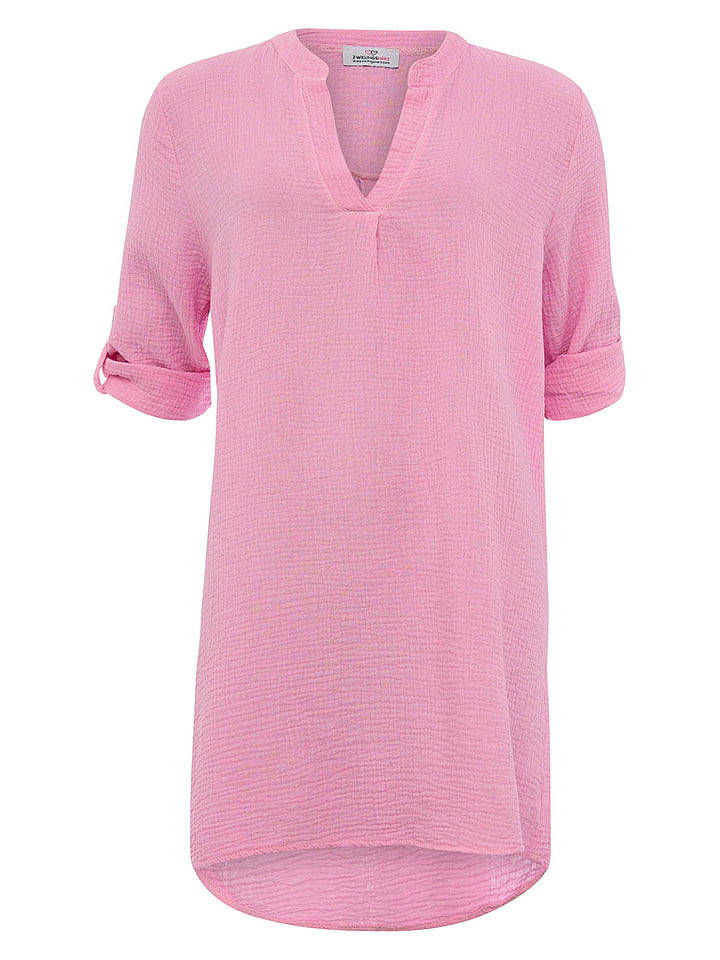 Zwillingsherz Tunika in Rosa - onesize