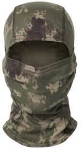 Inspired Finds Camouflage Balaclava Full Face Mask Outdoor Sports Helmet Inner Cap For Cycling Hunting Hiking Ski ruins Green