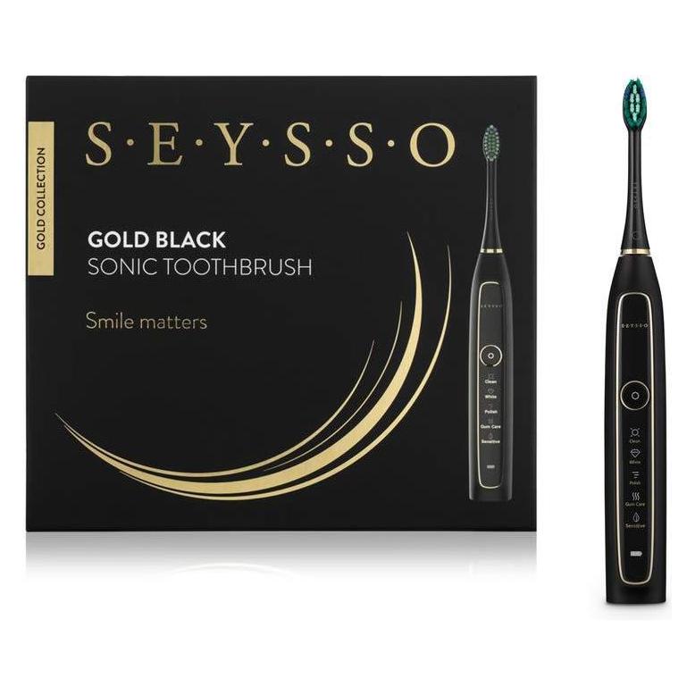 Seysso Gold Black SE03B sonic toothbrush (SGBT10 GOLD BLACK)
