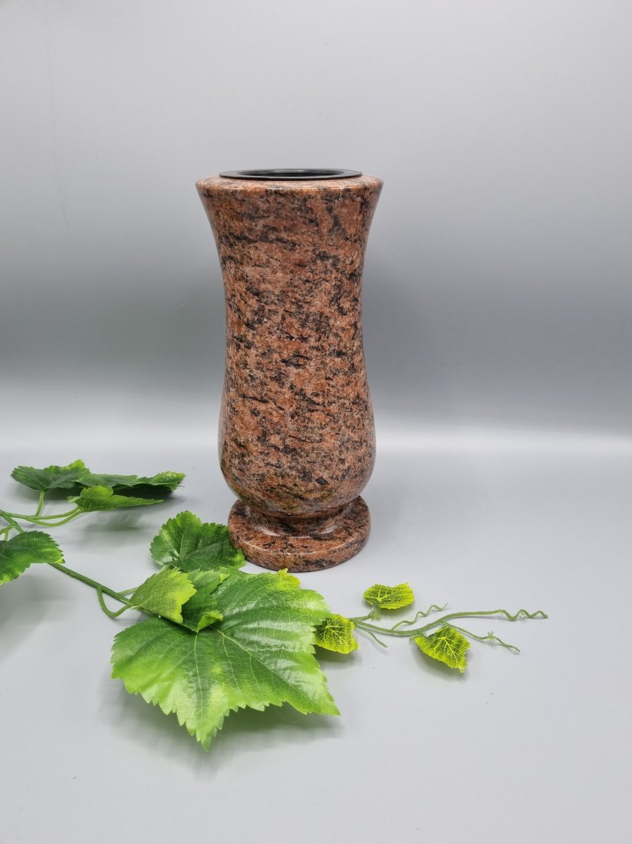 Wanga Grafvaas - Graniet - Grafdecoratie