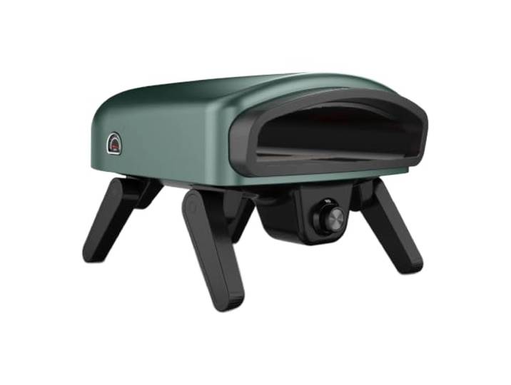 nero Nero-14 Gas-Pizzaofen 14 Zoll – Aluminium, tragbar, inkl. Pizzastein Farbe Ranger · Inkl. Pizzastein sowie Gasschlauch mit Druckregler