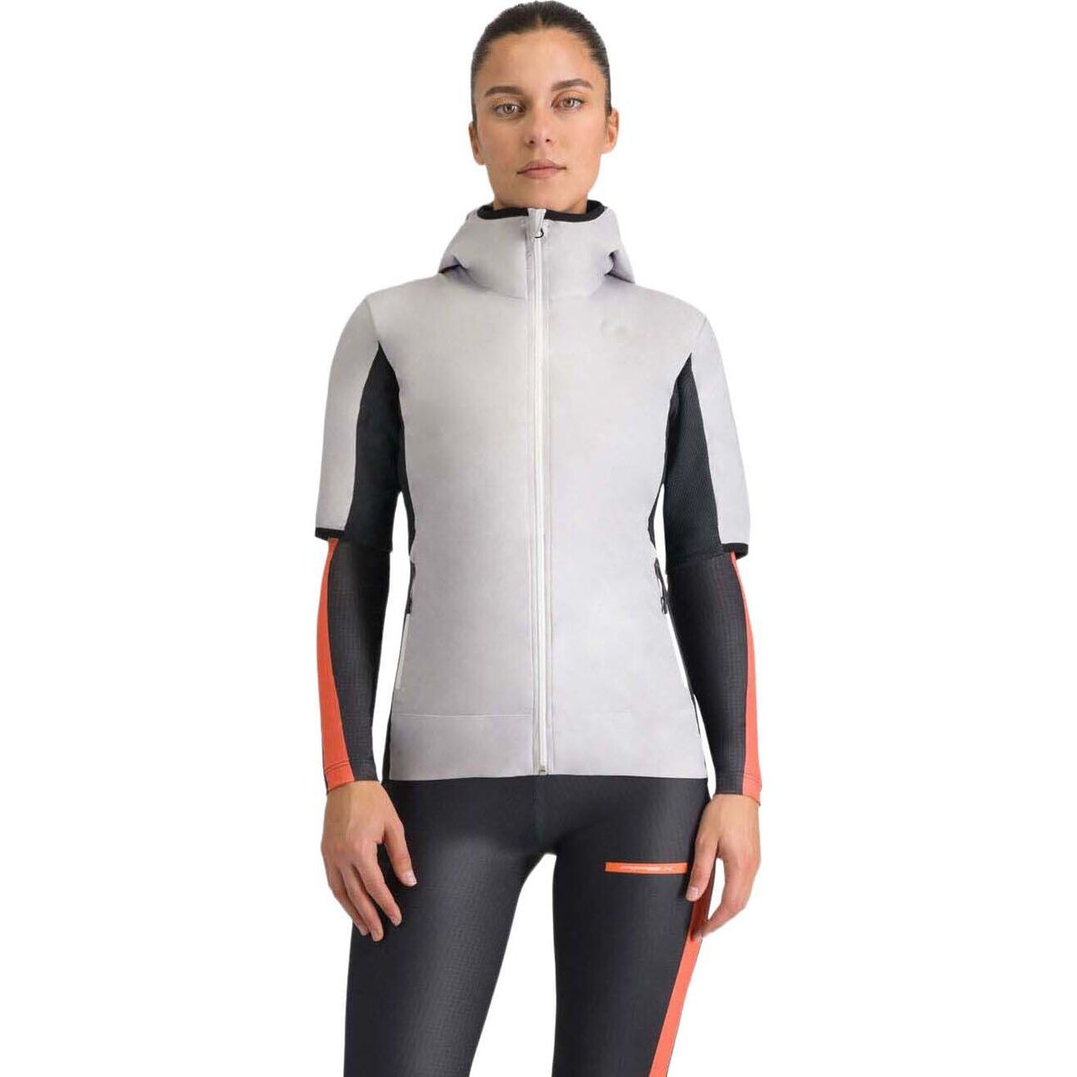 Sportful Puffy W Jacket stone gray/black (067) S 0424535-067-S