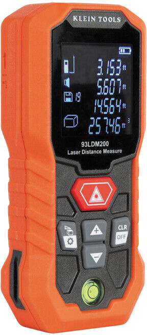 Klein Tools Télémètre laser rechargeable 60 m (93LDM200)