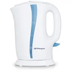 Orbegozo Kt-5002 Elektrischer Wasserkocher 1 L Blau, Weiß 1650 W