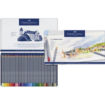 Faber-Castell Aquarellstifte Goldfaber Aqua, 36er Set Metalletui