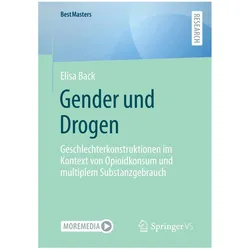 Gender und Drogen, Fachbücher von Elisa Back