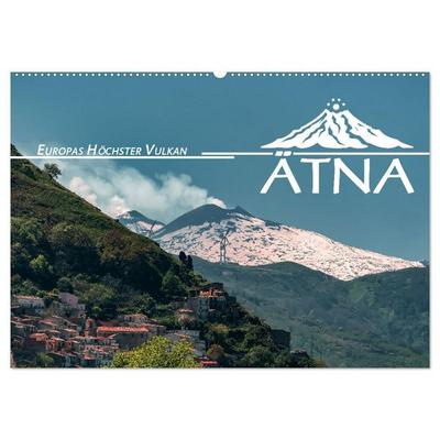 Ätna - Europas höchster Vulkan (Wandkalender 2027 DIN A2 quer), CALVENDO Monatskalender