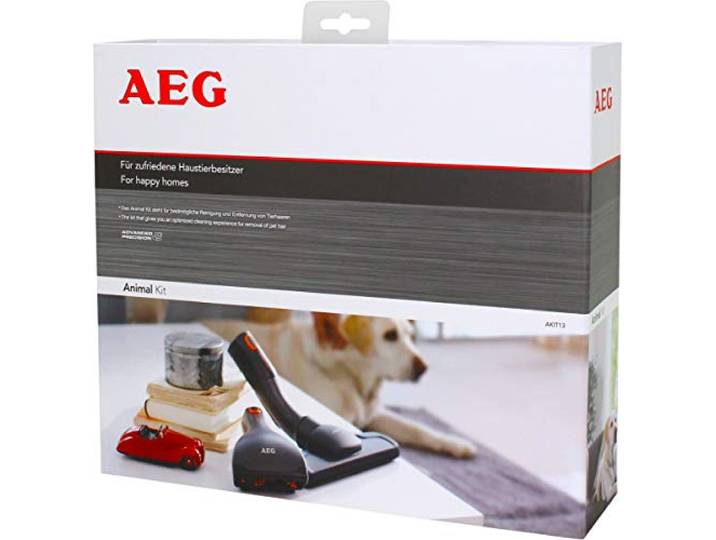 AEG AKIT13 Erweiterungs-Set Animal Kit, Matratzen- und Polsterdüse, Mini-Turbodüse, 36mm (oval)