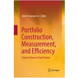 Portfolio Construction, Measurement, and Efficiency, Fachbücher von John B. Guerard