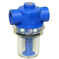 Innovatek Partikelfilter (ohne Kartusche), Wasserkühlung Überwachung, Blau, Transparent