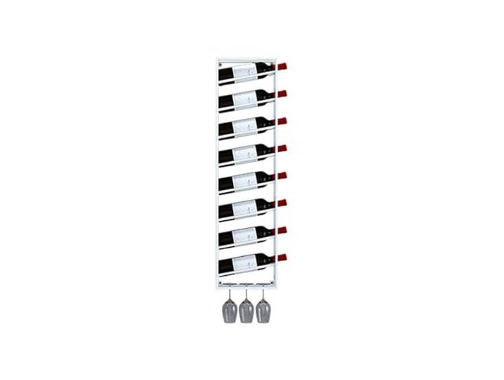 Weinregal, Stark und stabil, platzsparend, for Restaurants, Wohnzimmer, Bars(White,Large)