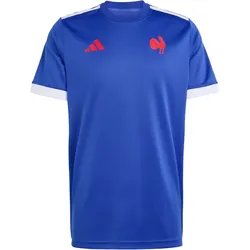adidas FFR Frankreich Rugby T-Shirt Herren JY0848 - semi lucid blue XXL
