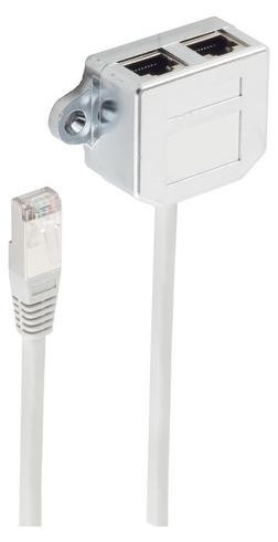 Shiverpeaks Cat. 5e patchkabeladapter voor telefoon en Ethernet, 0,1 meter