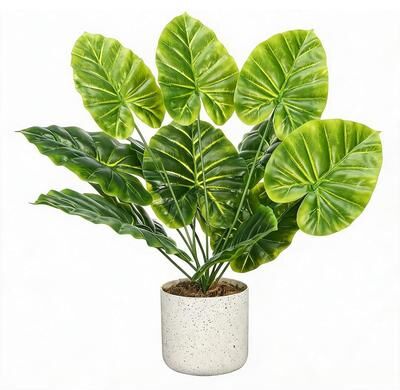 YUN "19.69"" Artificial Lemon Plant, Faux Greenery for Indoor Outdoor Decor"