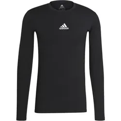 ADIDAS Herren Compression Longsleeve, Größe L in Schwarz Schwarz