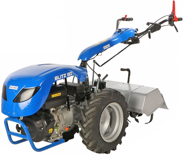 EuroMech BLITZ 80  Benzin-Einachsschlepper  Yagmur R390  13 PS